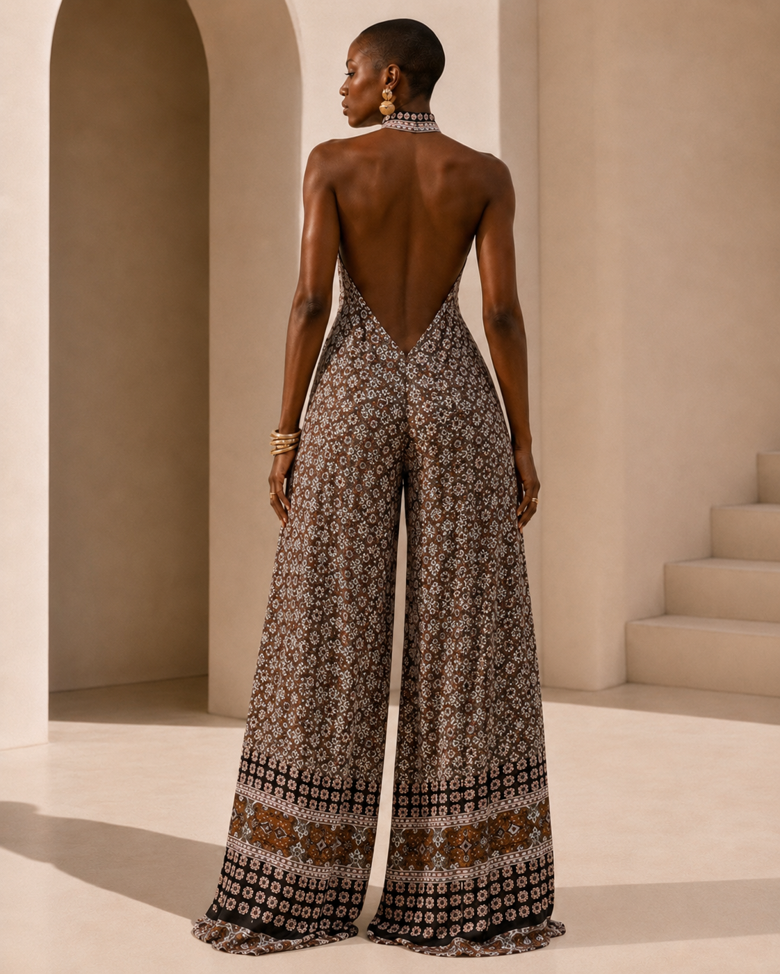 Solana Jumpsuit- Sienna Mosaic